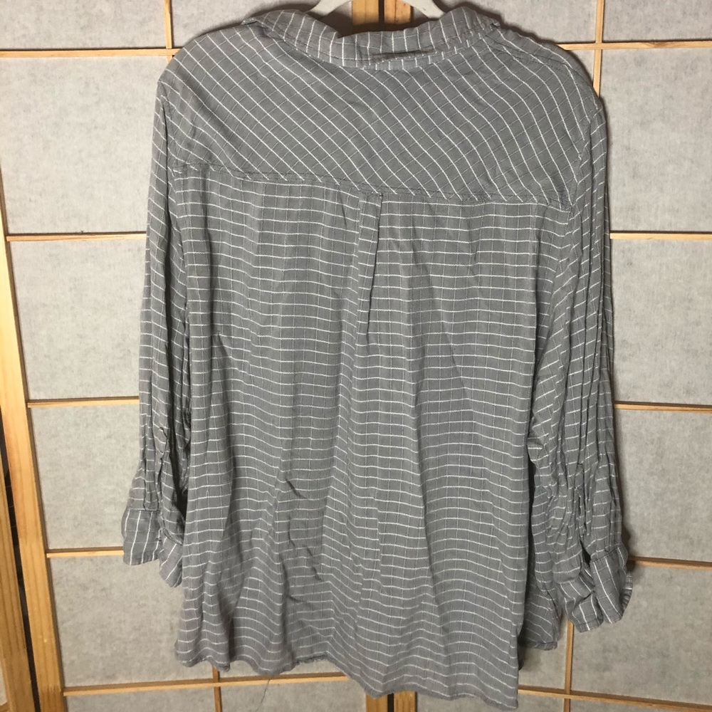 striped button down - Picture 2 of 2